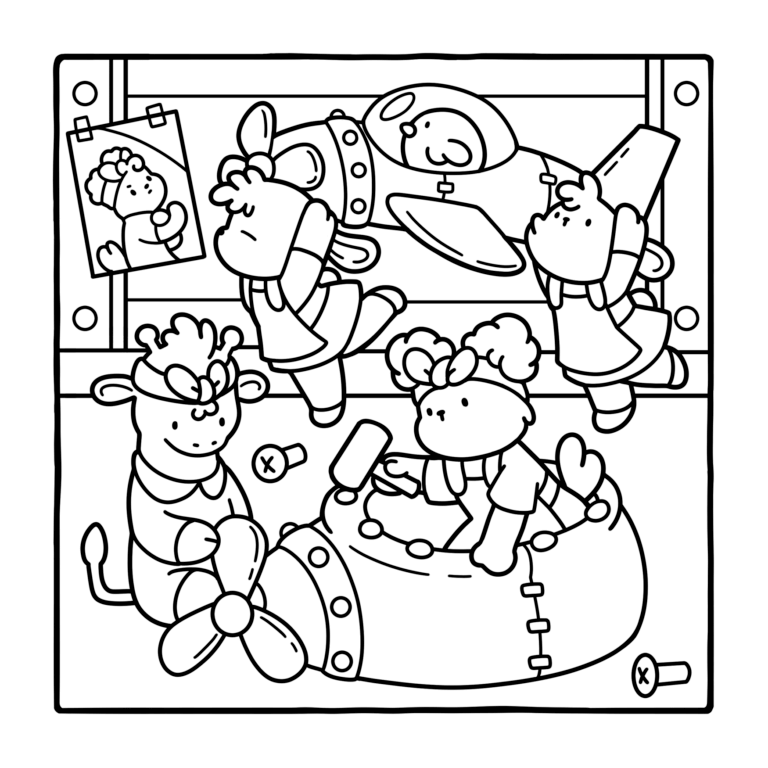 Desenho de Cozy Eras para imprimir