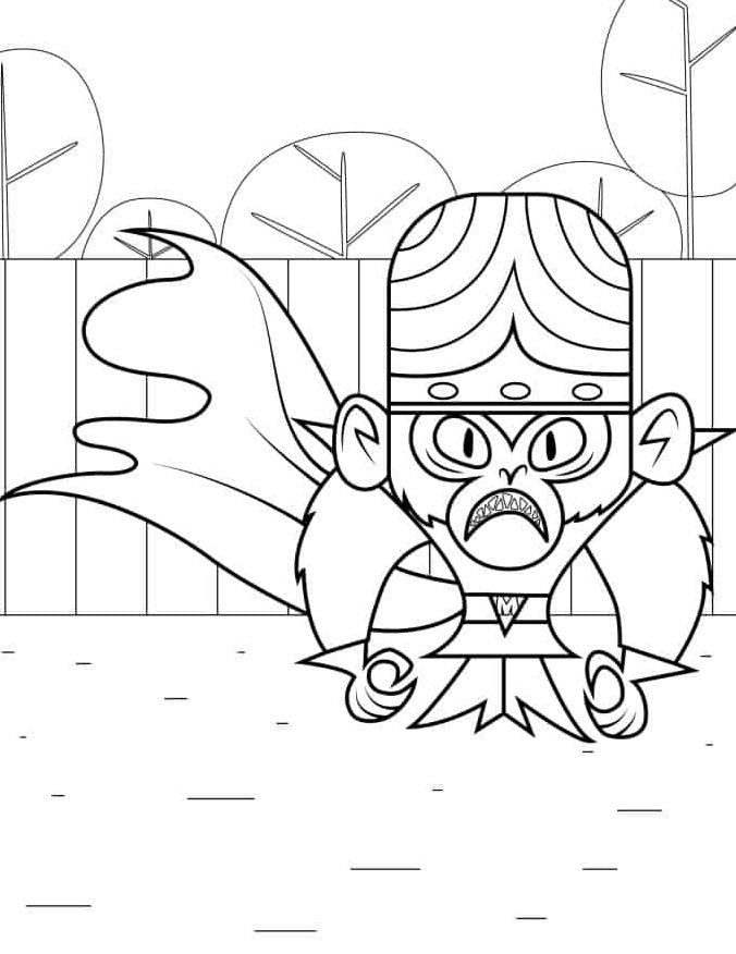 Desenho de As Meninas Superpoderosas para imprimir