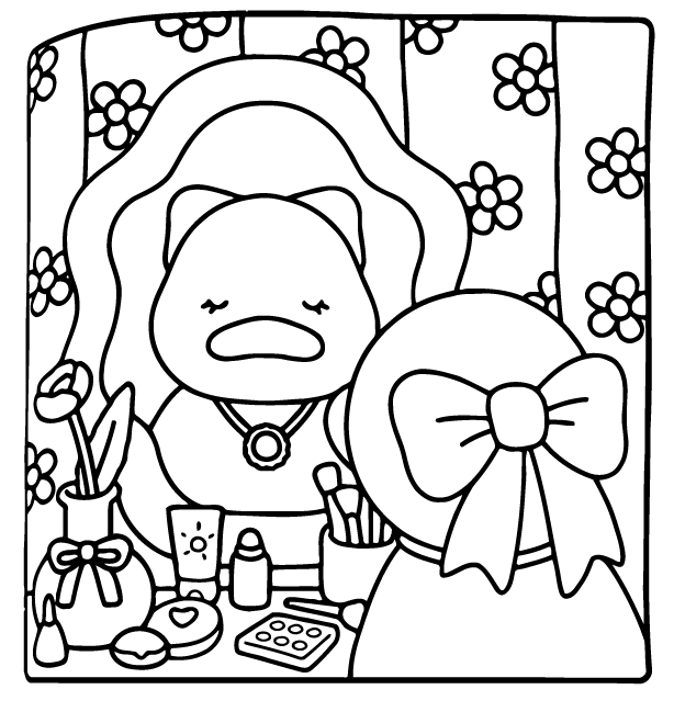 Desenho de Cozy Buddies para imprimir