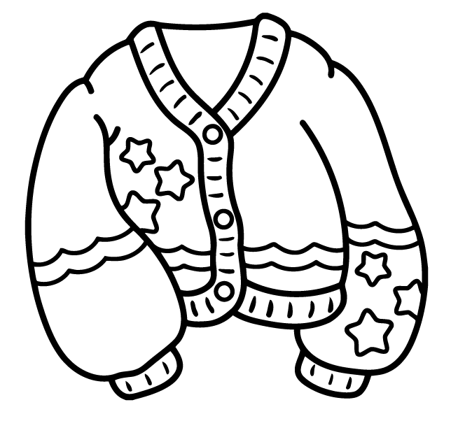 Desenho de Cozy Girl para imprimir