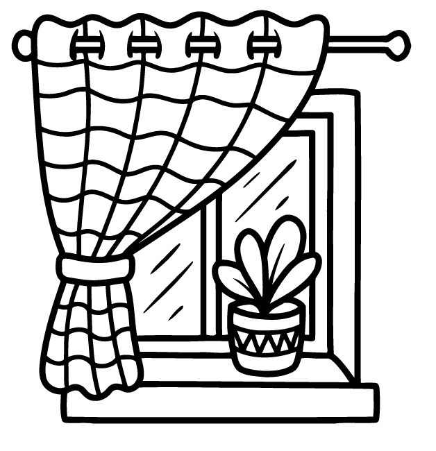 Desenho de Cozy Girl para imprimir