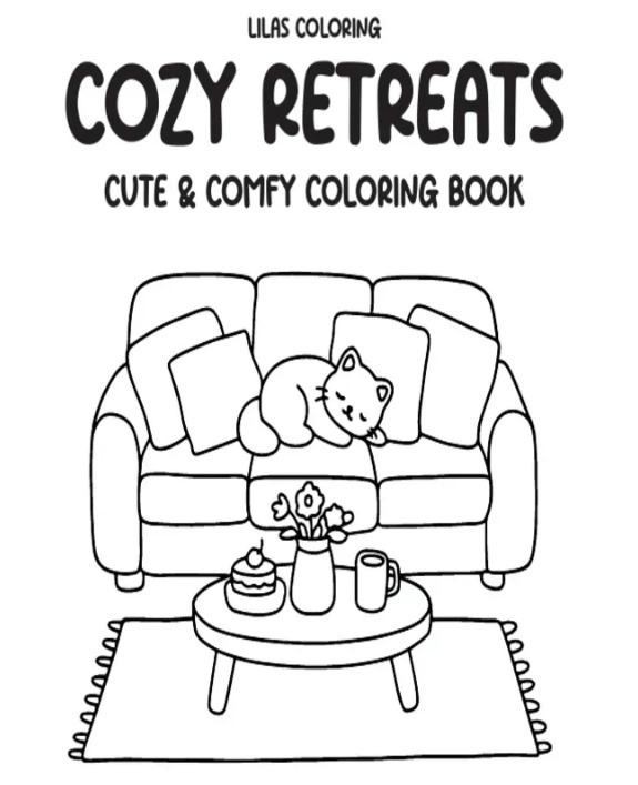 Desenho de Cozy Retreats para imprimir