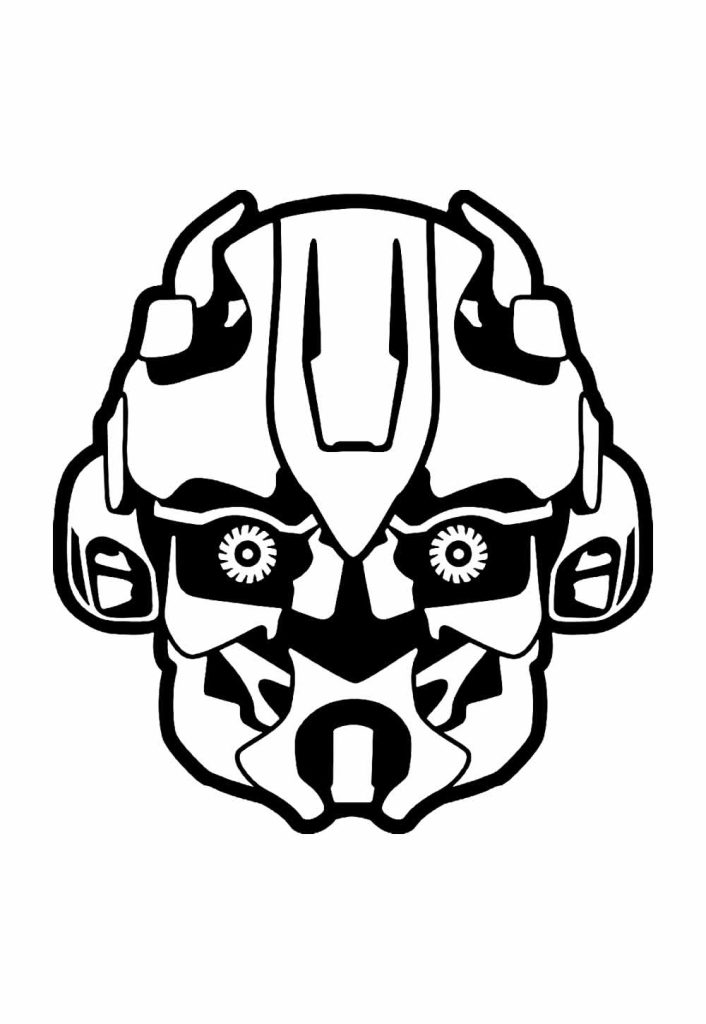 Desenho de Bumblebee (Transformers) para imprimir