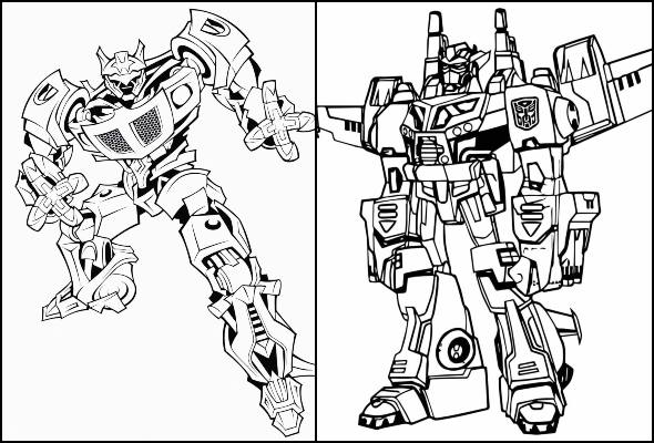 Desenho de Optimus Prime (Transformers) para imprimir