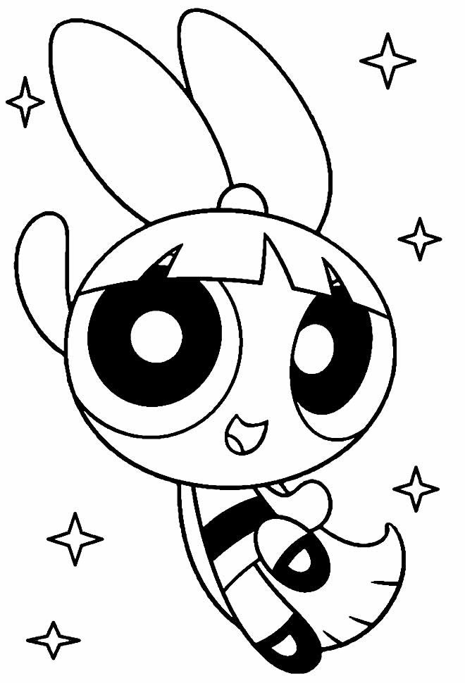 Desenho de As Meninas Superpoderosas para imprimir