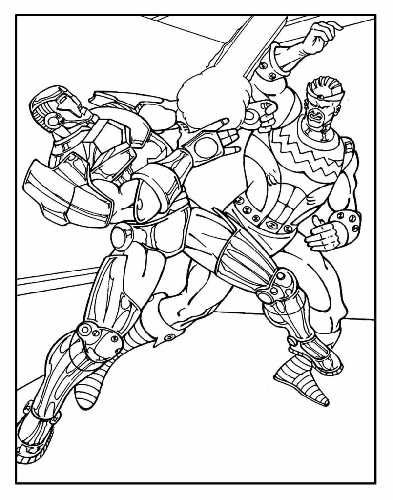 Desenho de Homem de Ferro (Iron Man) para imprimir
