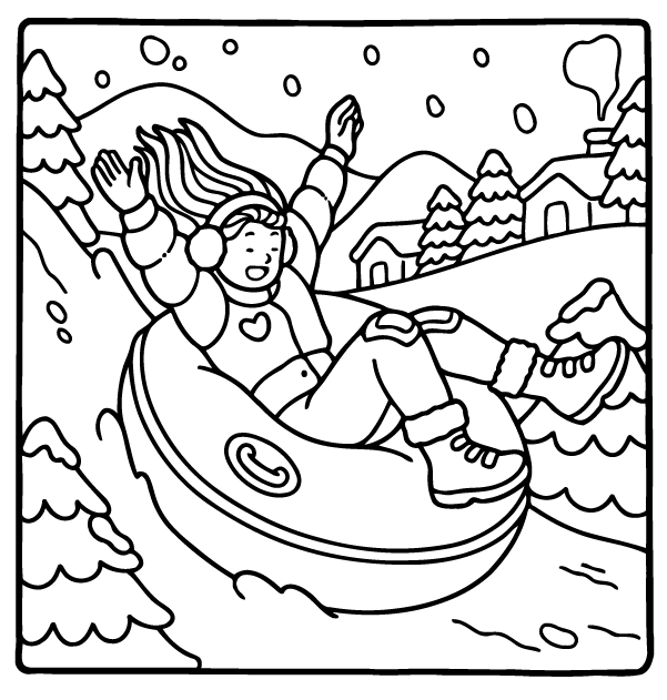 Desenho de Girl Moments para imprimir