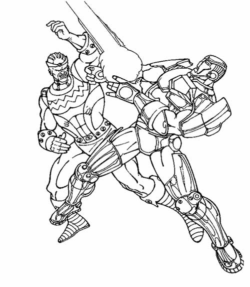 Desenho de Homem de Ferro (Iron Man) para imprimir