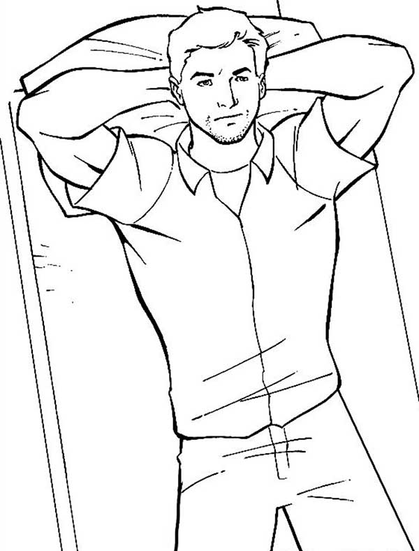 Desenho de Homem-Formiga (Ant-Man) para imprimir