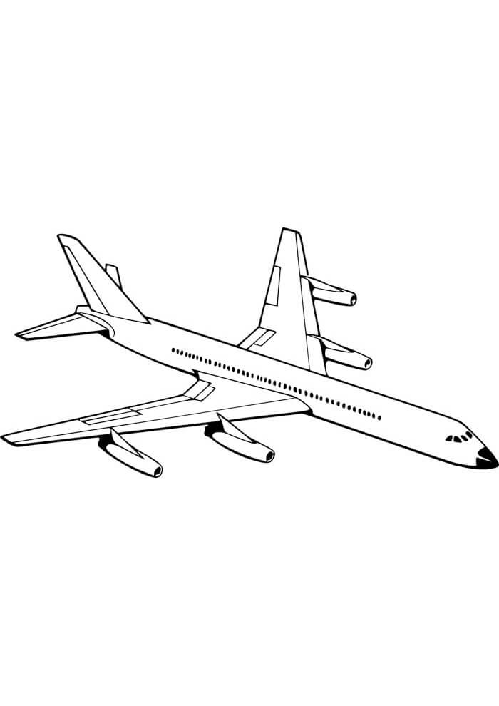 Desenho de Avião para imprimir