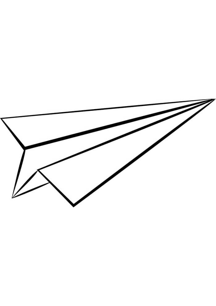 Desenho de Avião para imprimir