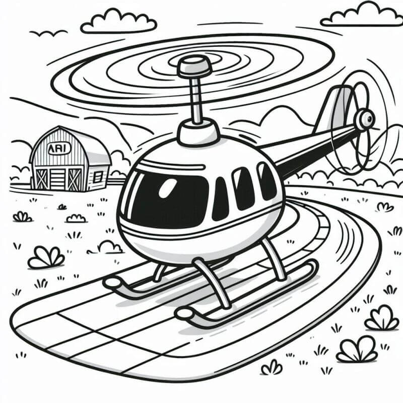 Desenho de Avião para imprimir