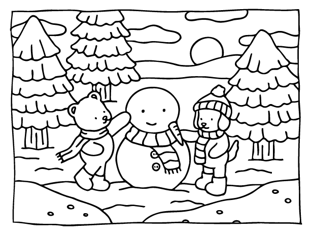 Desenho de Bobbie Goods Christmas (Natal) para imprimir
