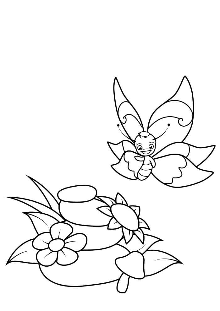 Desenho de Borboletas para imprimir