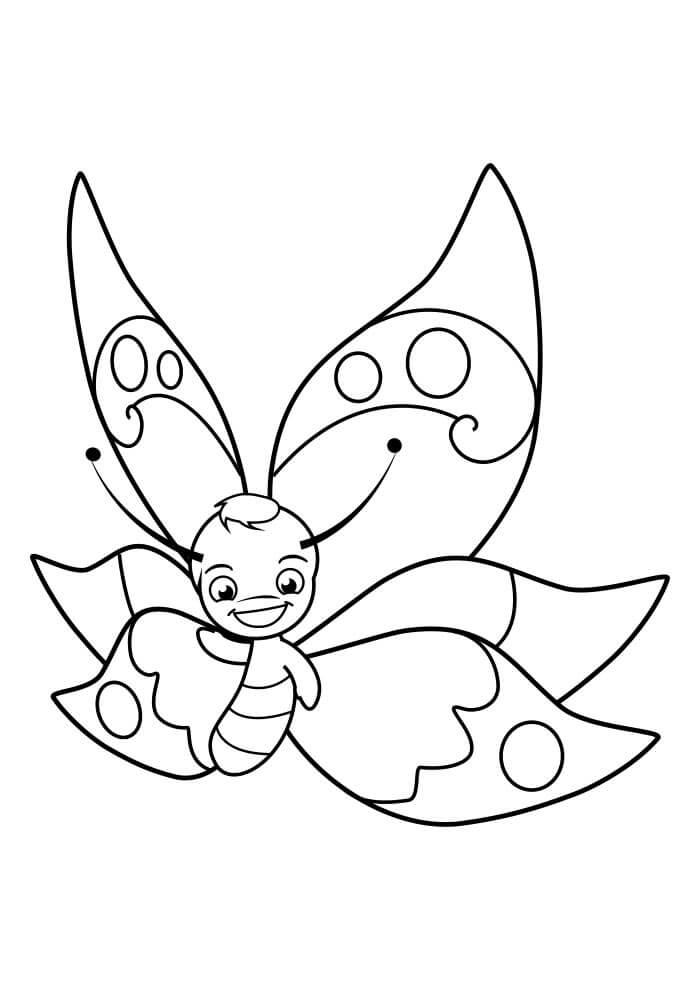 Desenho de Borboletas para imprimir
