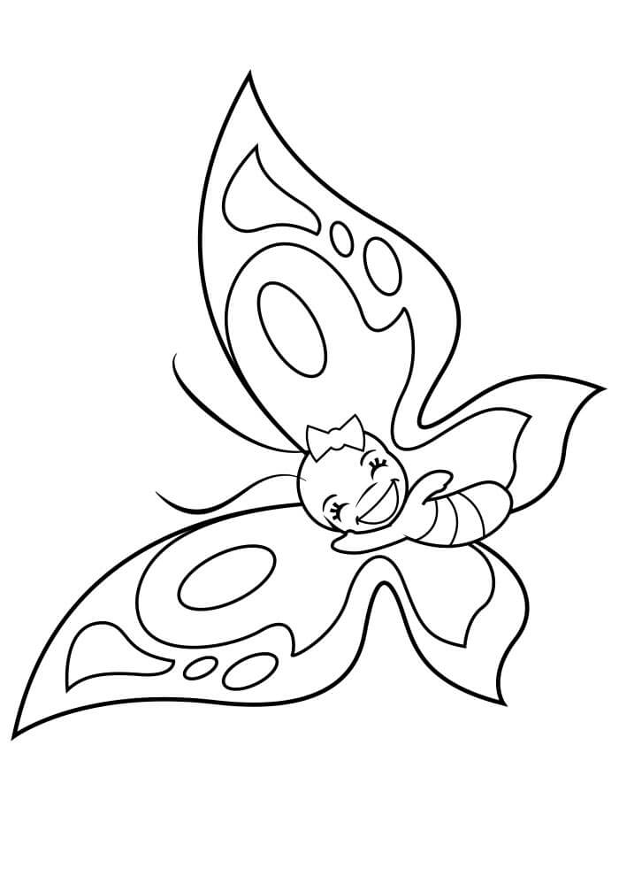 Desenho de Borboletas para imprimir