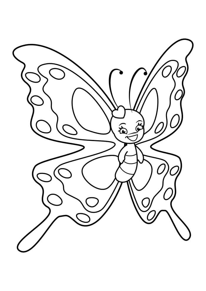 Desenho de Borboletas para imprimir