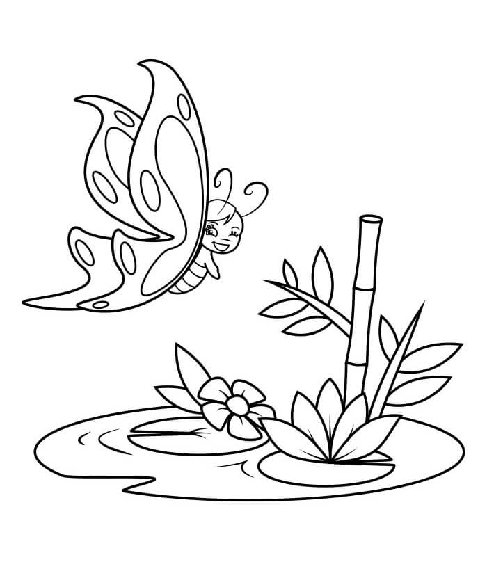 Desenho de Borboletas para imprimir