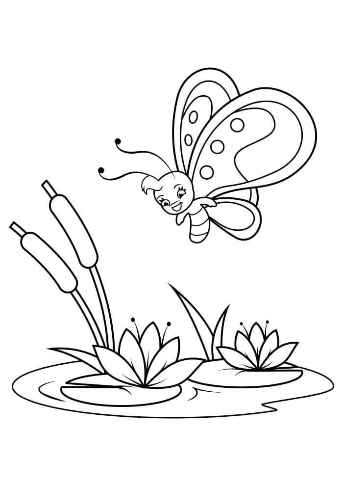 Desenho de Borboletas para imprimir