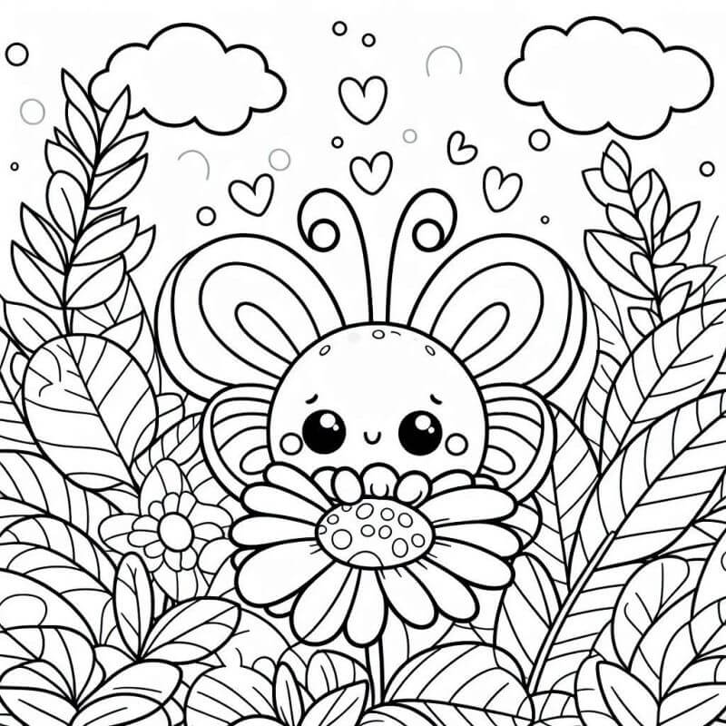 Desenho de Borboletas para imprimir