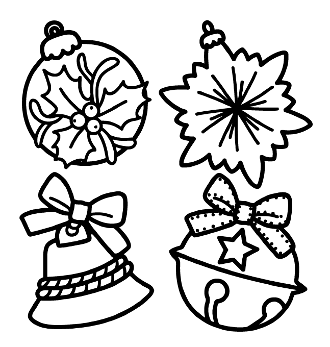 Desenho de Cozy Girl Christmas (Natal) para imprimir