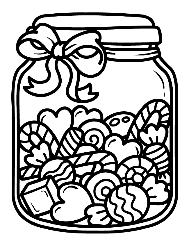 Desenho de Cozy Girl Christmas (Natal) para imprimir