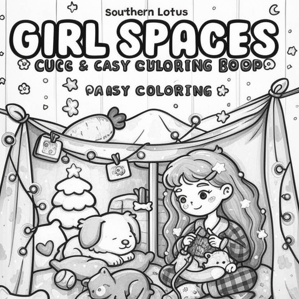 Desenho de Girl Spaces para imprimir
