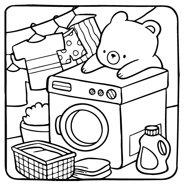 Desenho de Adorable Friends para imprimir