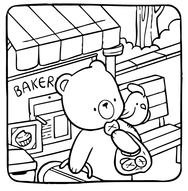 Desenho de Adorable Friends para imprimir
