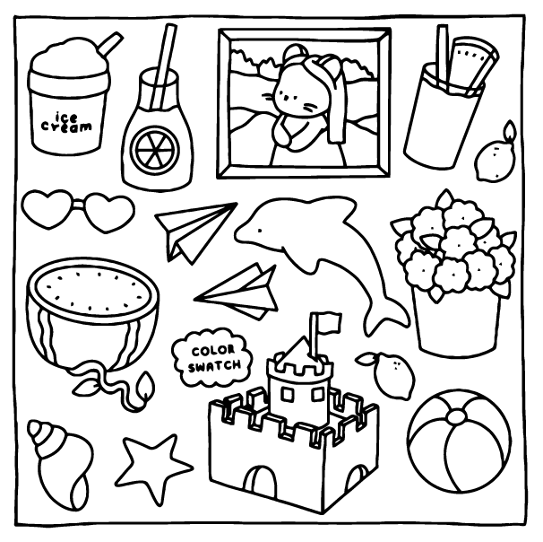 Desenho de Berrie Coloring para imprimir