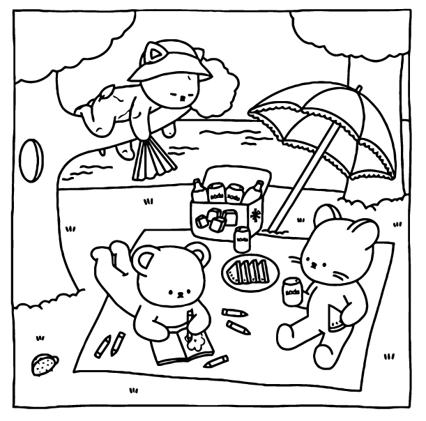 Desenho de Berrie Coloring para imprimir