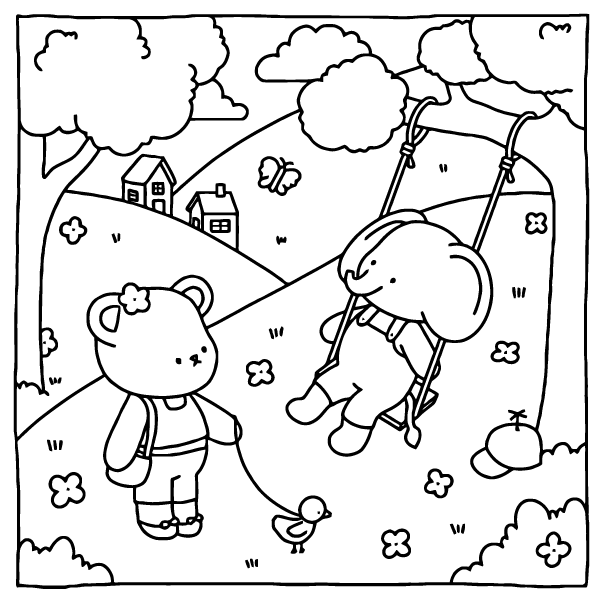 Desenho de Berrie Coloring para imprimir