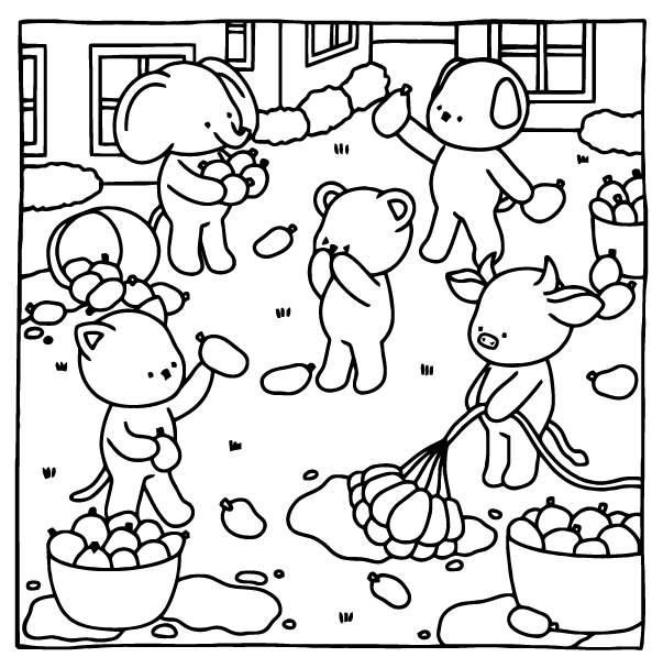 Desenho de Berrie Coloring para imprimir