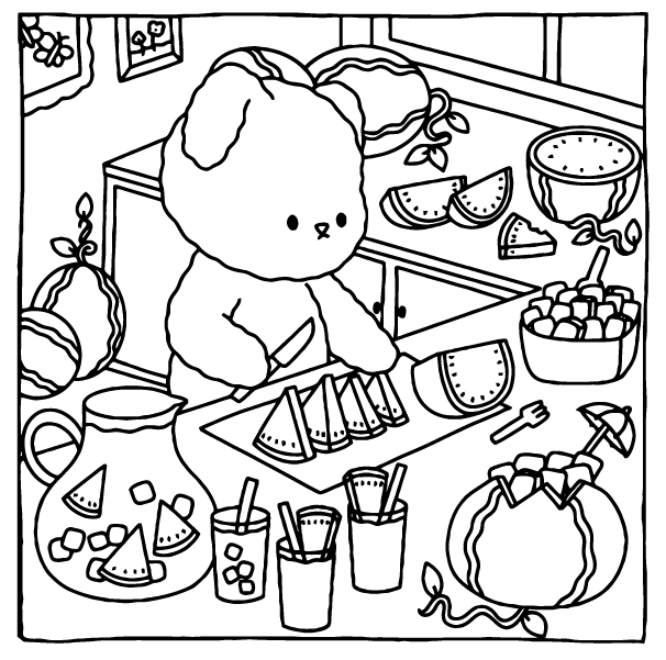 Desenho de Berrie Coloring para imprimir