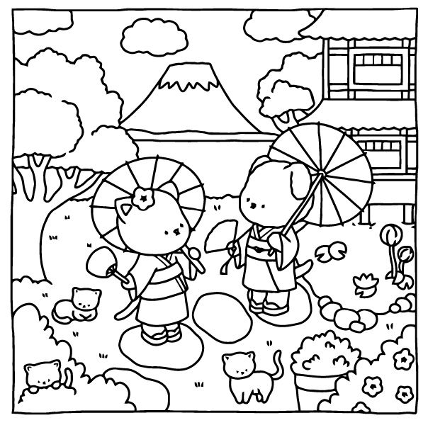 Desenho de Berrie Coloring para imprimir