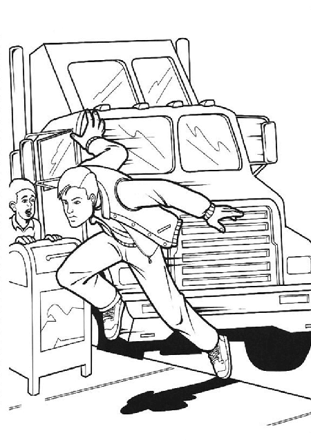 Desenho de Homem-Aranha (Spider-Man) para imprimir