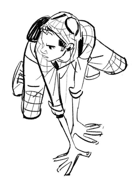 Desenho de Homem-Aranha (Spider-Man) para imprimir