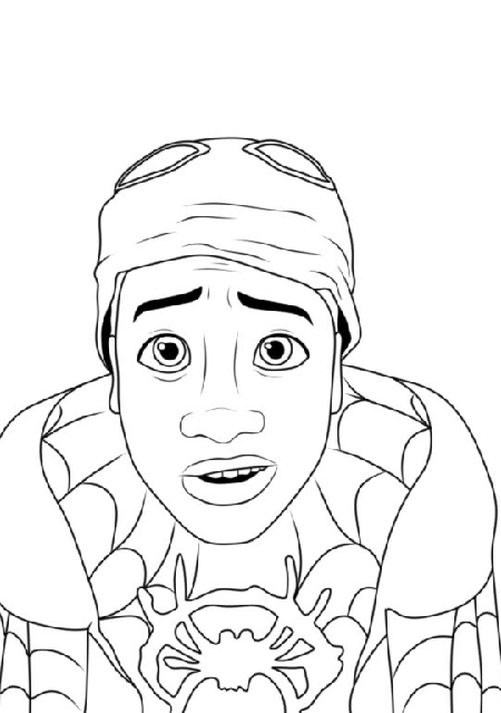 Desenho de Homem-Aranha (Spider-Man) para imprimir