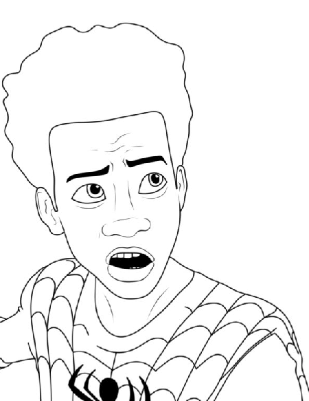 Desenho de Homem-Aranha (Spider-Man) para imprimir