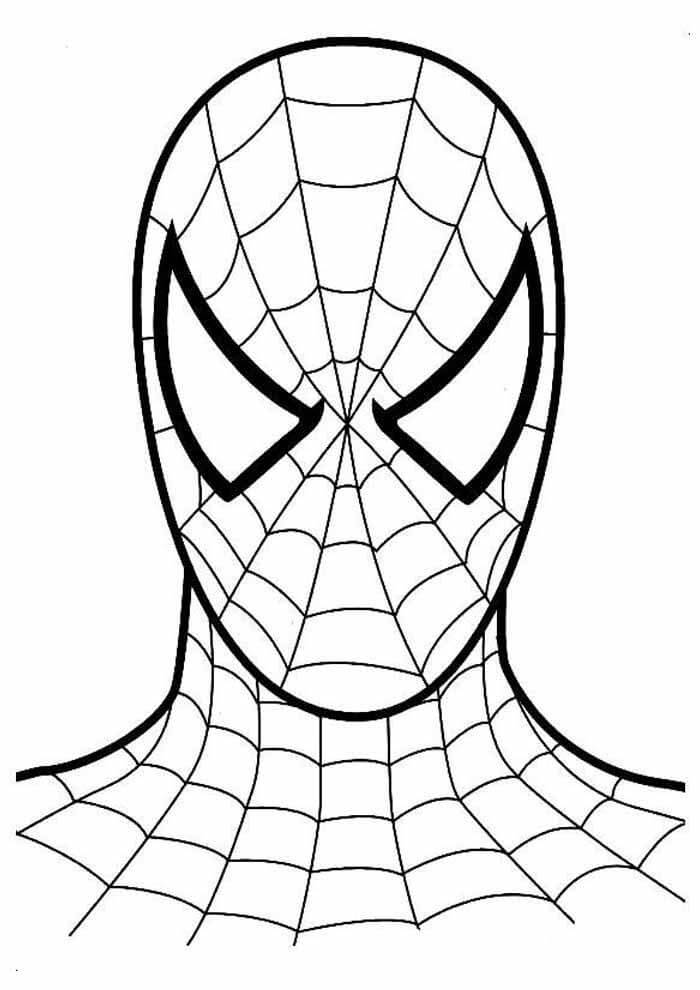 Desenho de Homem-Aranha (Spider-Man) para imprimir