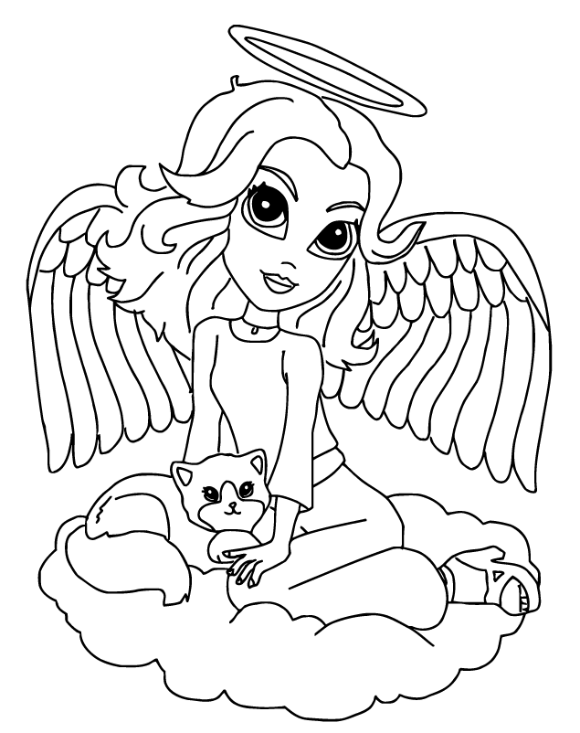 Desenho de Lisa Frank para imprimir