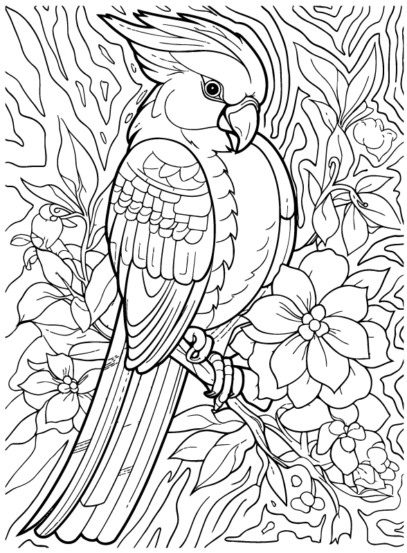 Desenho de Lisa Frank para imprimir