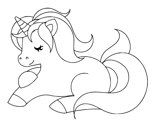 Desenho de Lisa Frank para imprimir