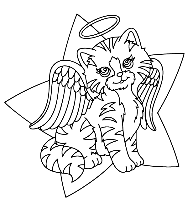 Desenho de Lisa Frank para imprimir