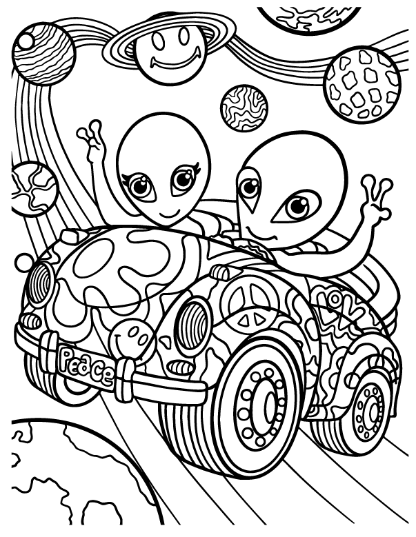 Desenho de Lisa Frank para imprimir