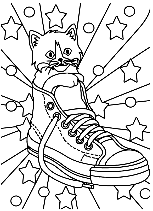 Desenho de Lisa Frank para imprimir