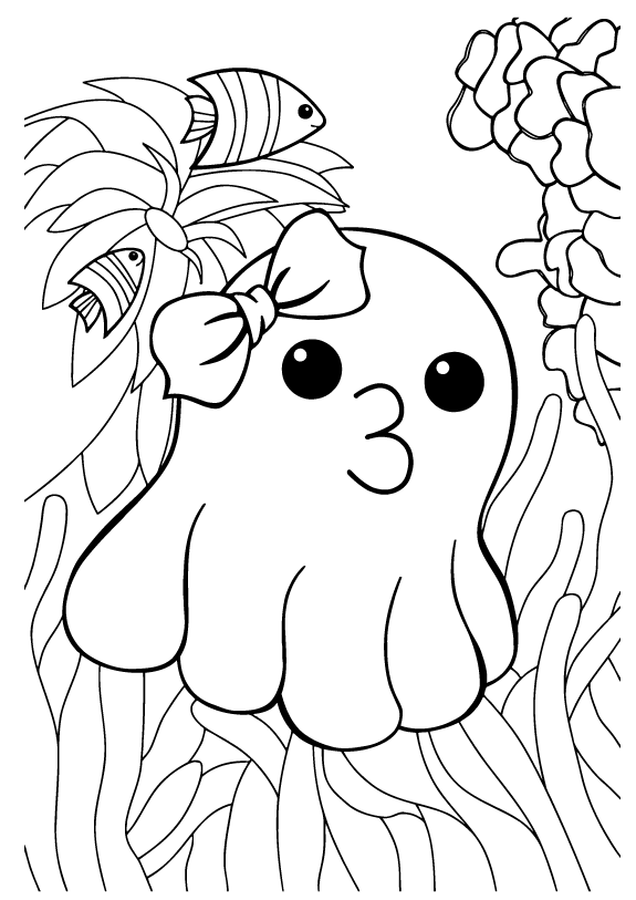 Desenho de Lisa Frank para imprimir