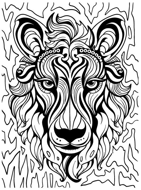 Desenho de Lisa Frank para imprimir