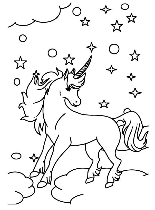 Desenho de Lisa Frank para imprimir