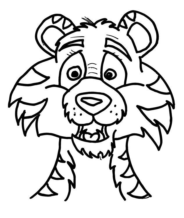 Desenho de Lisa Frank para imprimir
